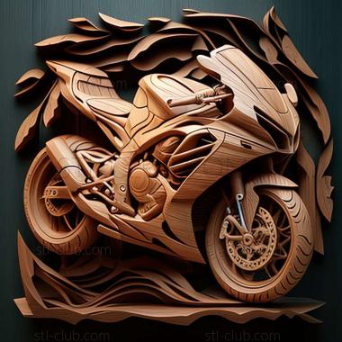 3D мадэль Honda CBR650F (STL)